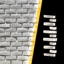 White Onyx Thin Veneer Brick Corners - 8 LF per box
